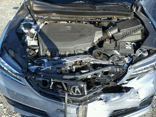 19UUB2F35GA004754 - 2016 ACURA TLX SILVER photo 7