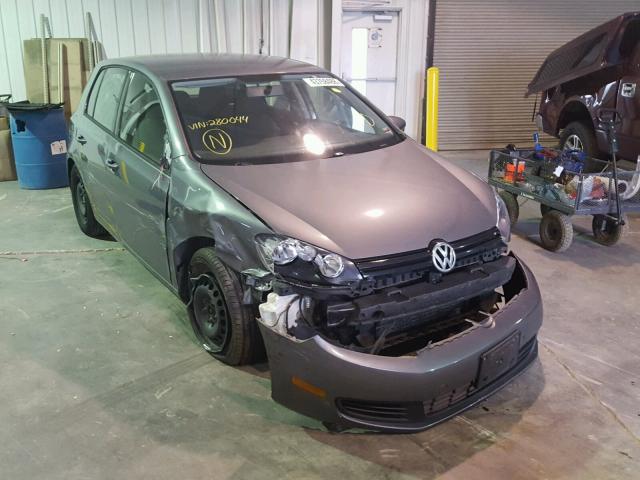 WVWDB7AJ7CW280044 - 2012 VOLKSWAGEN GOLF GRAY photo 1