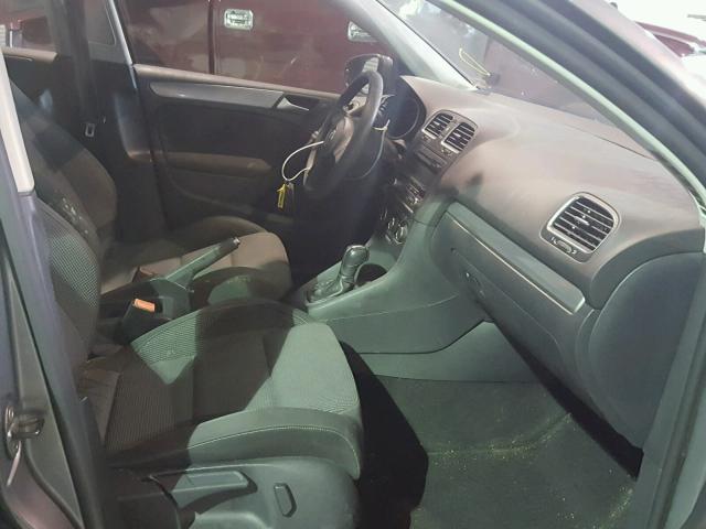 WVWDB7AJ7CW280044 - 2012 VOLKSWAGEN GOLF GRAY photo 5