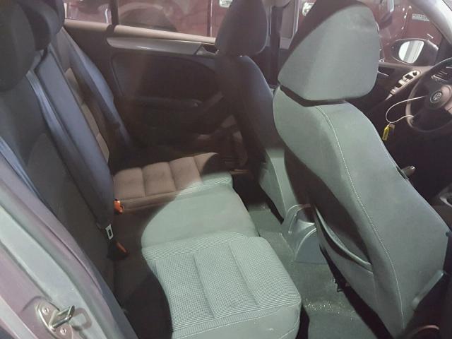 WVWDB7AJ7CW280044 - 2012 VOLKSWAGEN GOLF GRAY photo 6