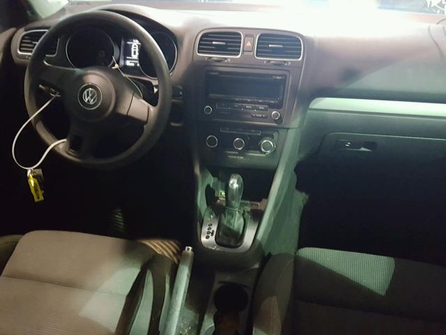 WVWDB7AJ7CW280044 - 2012 VOLKSWAGEN GOLF GRAY photo 9