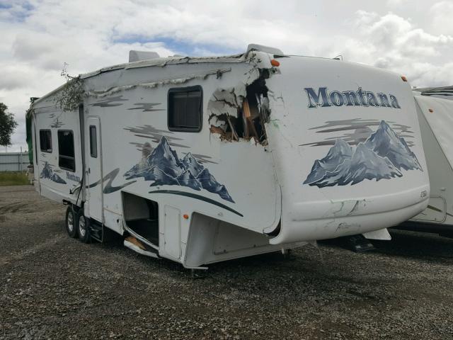 4YDF347245D515368 - 2005 KEYSTONE MONTANA WHITE photo 1
