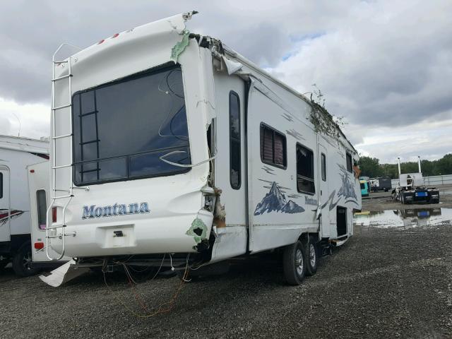 4YDF347245D515368 - 2005 KEYSTONE MONTANA WHITE photo 4