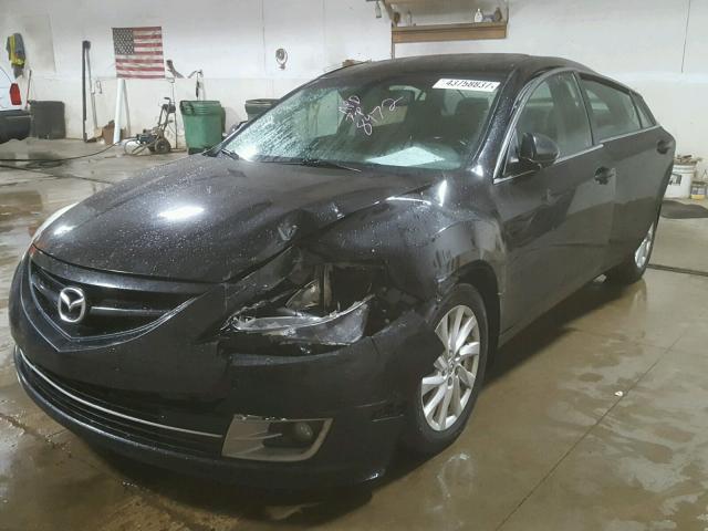 1YVHZ8CH7B5M08472 - 2011 MAZDA 6 I BLACK photo 2