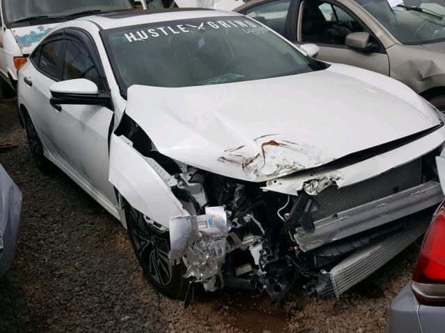 2HGFC1F70HH651777 - 2017 HONDA CIVIC EXL WHITE photo 1