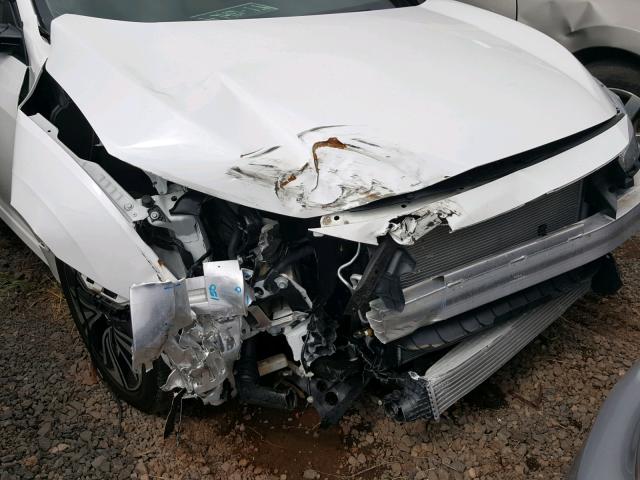 2HGFC1F70HH651777 - 2017 HONDA CIVIC EXL WHITE photo 9