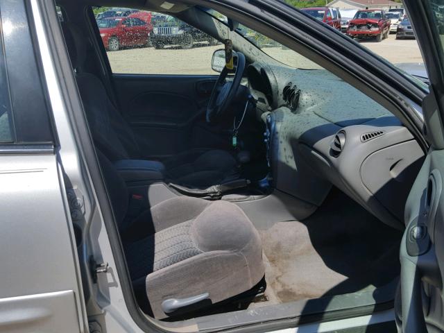 1G2NE52T01M636198 - 2001 PONTIAC GRAND AM S Gümüş foto 5