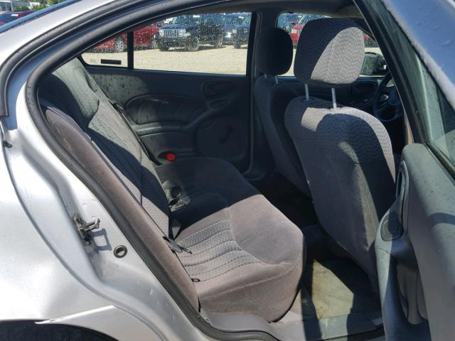 1G2NE52T01M636198 - 2001 PONTIAC GRAND AM S Gümüş foto 6