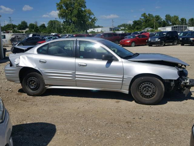 1G2NE52T01M636198 - 2001 PONTIAC GRAND AM S Gümüş foto 9