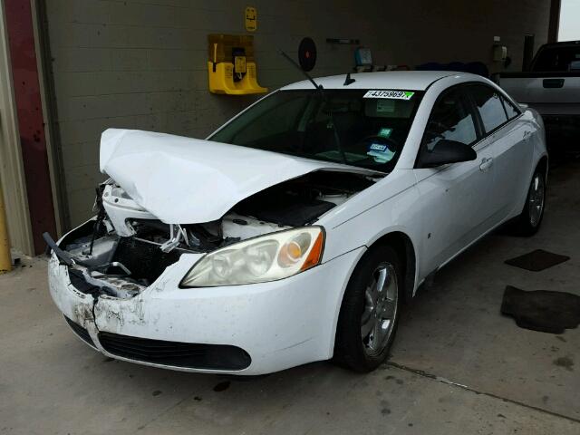 1G2ZH57NX94149752 - 2009 PONTIAC G6 GT WHITE photo 2