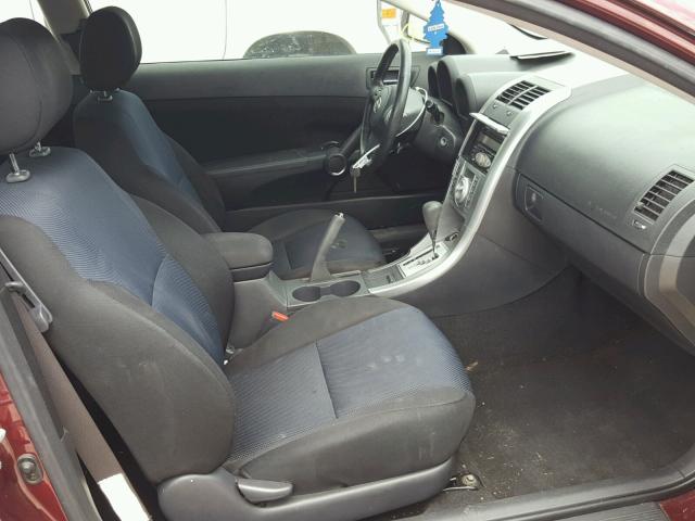 JTKDE177760132590 - 2006 TOYOTA SCION TC 勃艮第红 照片 5