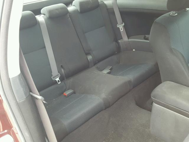 JTKDE177760132590 - 2006 TOYOTA SCION TC 勃艮第红 照片 6