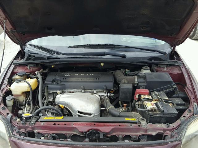 JTKDE177760132590 - 2006 TOYOTA SCION TC 勃艮第红 照片 7