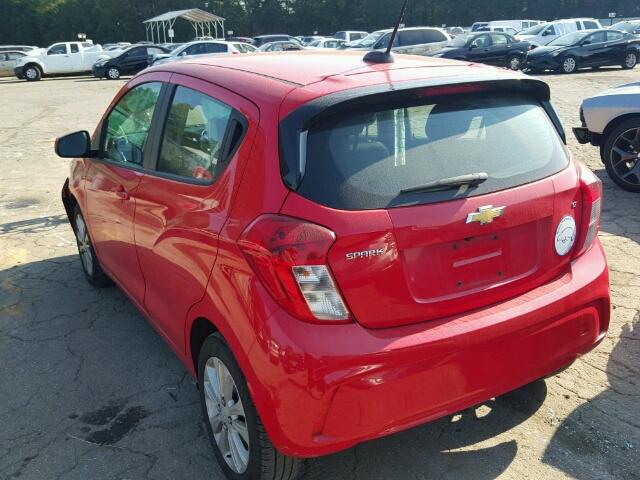 KL8CD6SA3GC563684 - 2016 CHEVROLET SPARK 1LT RED photo 3