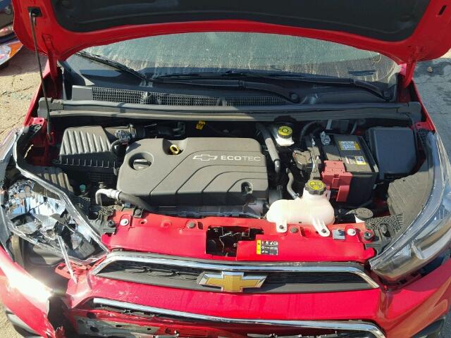 KL8CD6SA3GC563684 - 2016 CHEVROLET SPARK 1LT Красный фото 7