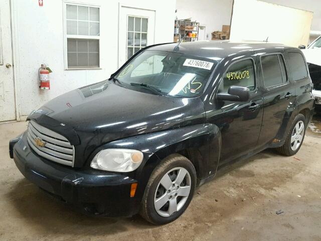 3GNCA13D98S704160 - 2008 CHEVROLET HHR LS შავი ფოტო 2