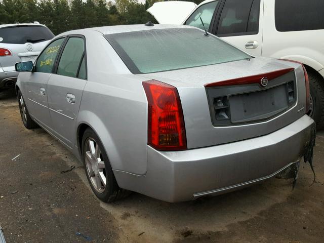 1G6DM577X40128714 - 2004 CADILLAC CTS SILVER photo 3