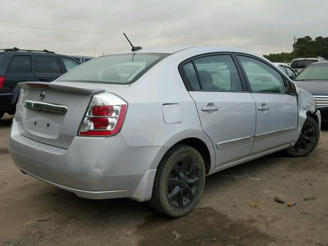 3N1AB6AP5BL720741 - 2011 NISSAN SENTRA 2.0 SILVER photo 4