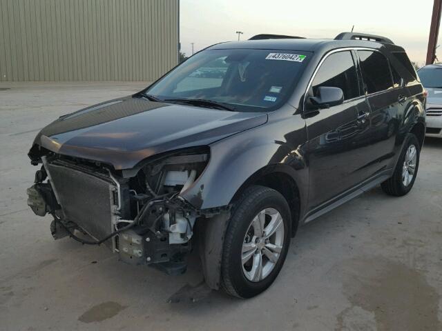 2GNALBEK0F6105873 - 2015 CHEVROLET EQUINOX LT GRAY photo 2