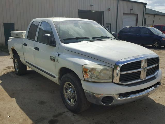 3D7KR28A47G793807 - 2007 DODGE RAM 2500 S Սպիտակ լուսանկար 1