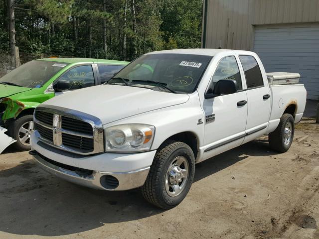 3D7KR28A47G793807 - 2007 DODGE RAM 2500 S Սպիտակ լուսանկար 2