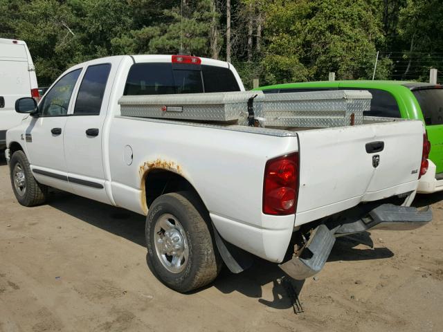 3D7KR28A47G793807 - 2007 DODGE RAM 2500 S Սպիտակ լուսանկար 3