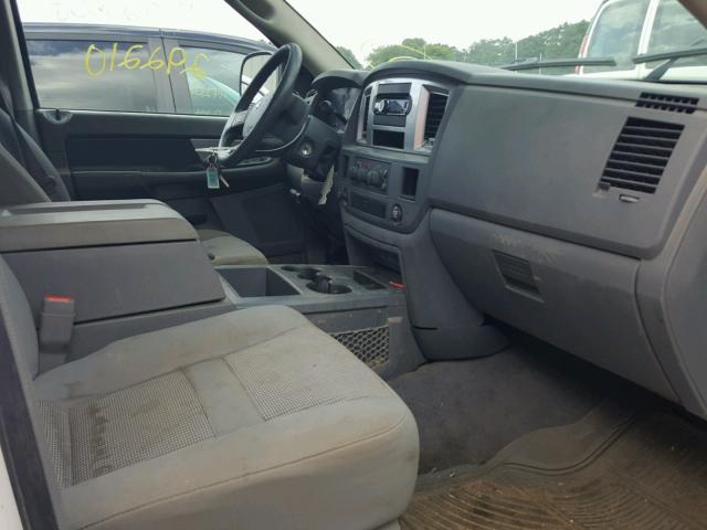 3D7KR28A47G793807 - 2007 DODGE RAM 2500 S Սպիտակ լուսանկար 5