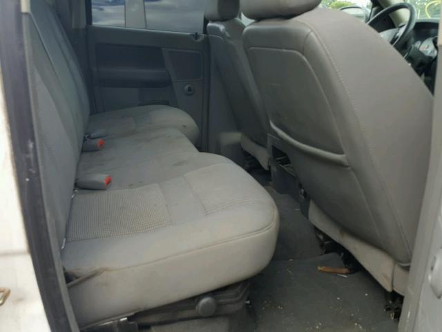 3D7KR28A47G793807 - 2007 DODGE RAM 2500 S Սպիտակ լուսանկար 6