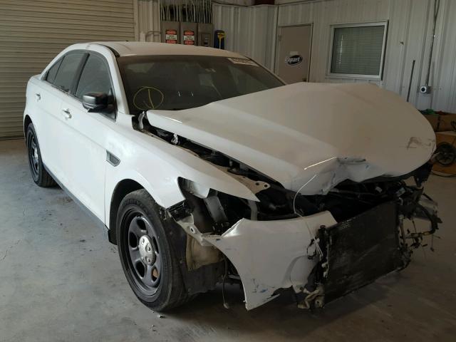 1FAHP2MT2EG154941 - 2014 FORD TAURUS POL WHITE photo 1