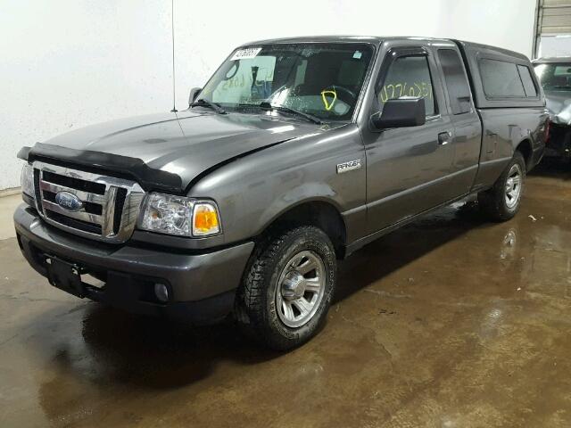 1FTYR44U17PA42367 - 2007 FORD RANGER SUP GRAY photo 2