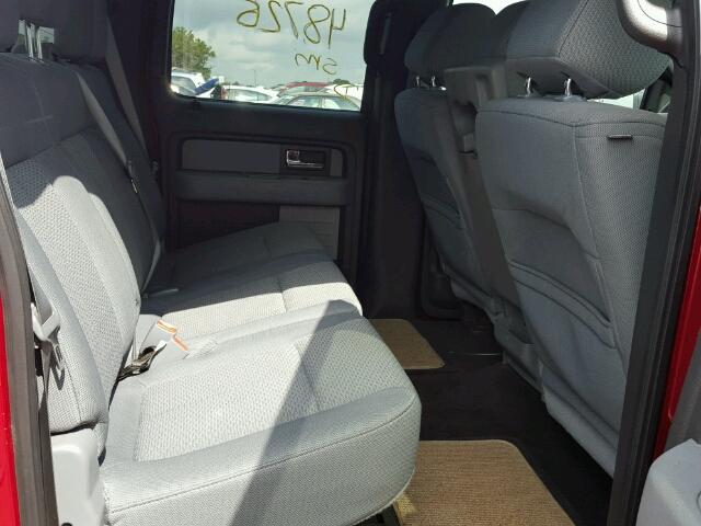 1FTFW1ET0EFB73281 - 2014 FORD F150 أحمر صورة 6