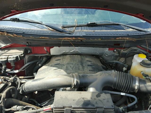 1FTFW1ET0EFB73281 - 2014 FORD F150 أحمر صورة 7