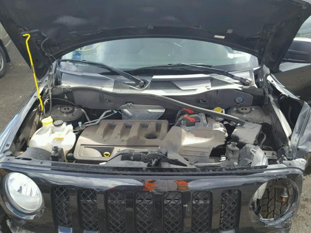 1C4NJRBB1ED734295 - 2014 JEEP PATRIOT SP BLACK photo 7