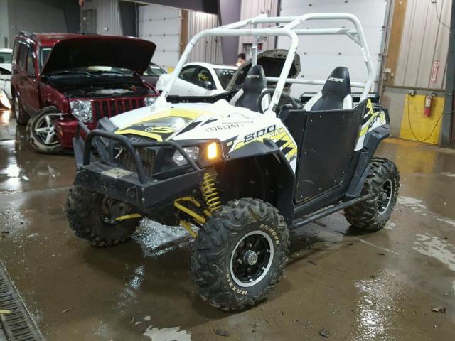 4XAVE7EA7EB180968 - 2014 POLARIS RZR 800 S WHITE photo 2