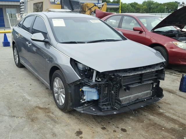 KMHE24L30HA071309 - 2017 HYUNDAI SONATA HYB GRAY photo 1