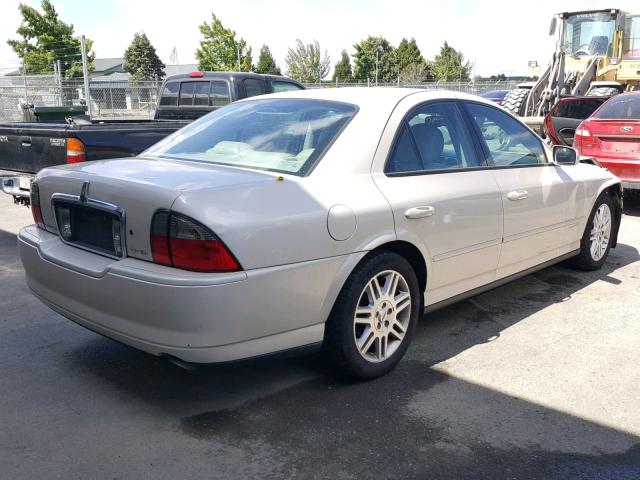 1LNHM87A13Y659405 - 2003 LINCOLN LS კრემისფერი ფოტო 4
