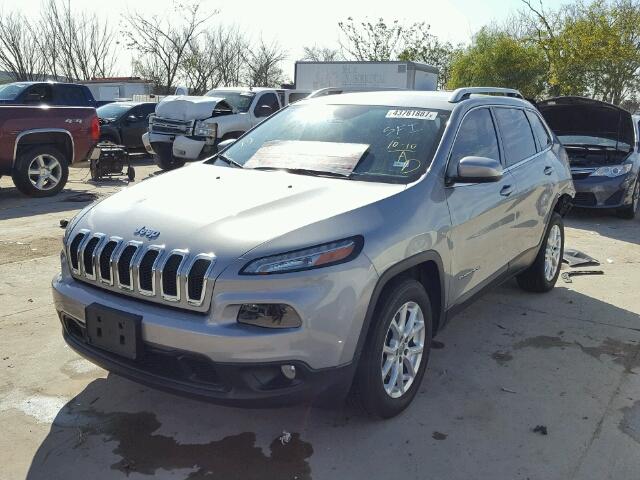 1C4PJLCB3FW660632 - 2015 JEEP CHEROKEE L GRAY photo 2