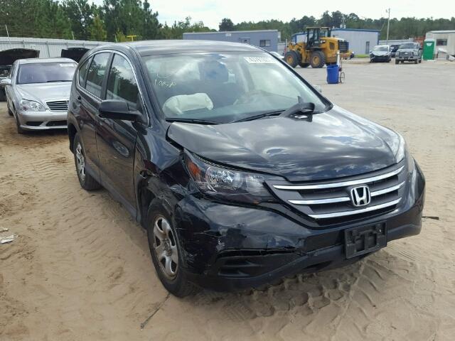 2HKRM3H35EH543317 - 2014 HONDA CR-V LX BLACK photo 1