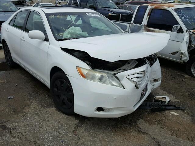 JTNBE46K673054238 - 2007 TOYOTA CAMRY NEW WHITE photo 1