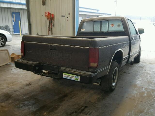 1GCBS14E4F2265368 - 1985 CHEVROLET S TRUCK BROWN photo 4