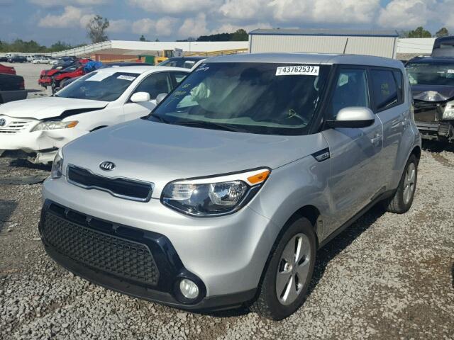 KNDJP3A54G7850629 - 2016 KIA SOUL + SILVER photo 2