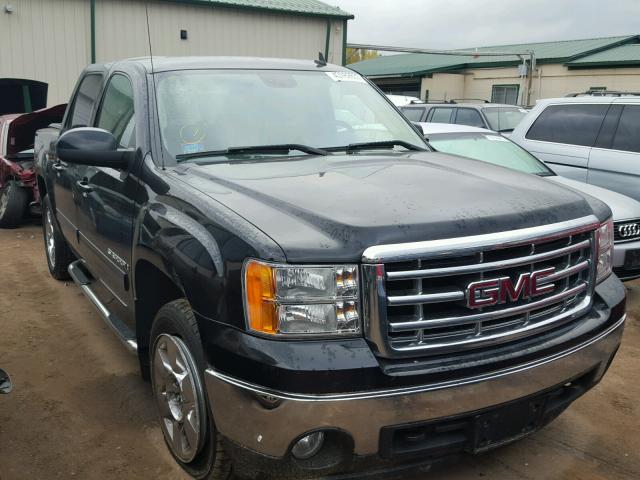 3GTEK33349G242824 - 2009 GMC SIERRA BLACK photo 1