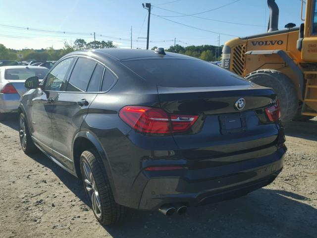 5UXXW3C51H0T78473 - 2017 BMW X4 BLACK photo 3