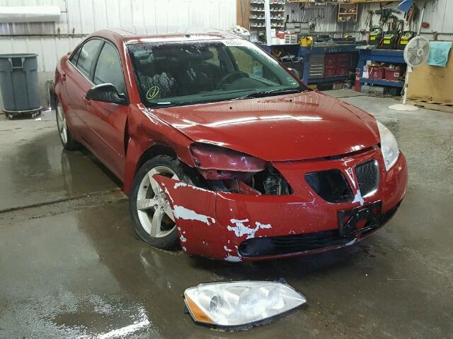 1G2ZM551564252925 - 2006 PONTIAC G6 RED photo 1