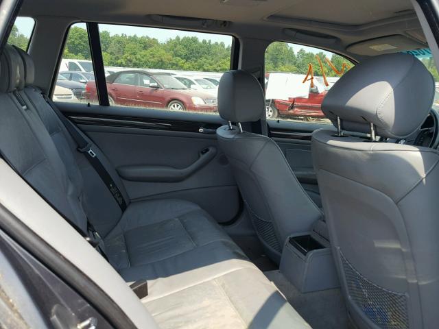 WBAEP334X3PE91593 - 2003 BMW 325 XIT BLUE photo 6