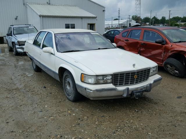 1G6DW52P2TR703660 - 1996 CADILLAC FLEETWOOD WHITE photo 1