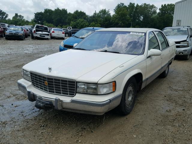 1G6DW52P2TR703660 - 1996 CADILLAC FLEETWOOD WHITE photo 2