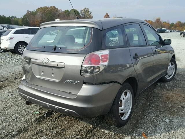 2T1KR32E67C683217 - 2007 TOYOTA COROLLA MA GRAY photo 4