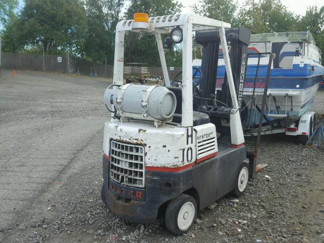 D002D12043E - 1982 HYST FORKLIFT WHITE photo 4