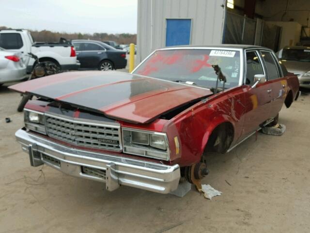 1L69U7S117690 - 1977 CHEVROLET IMPALA 红色 照片 10